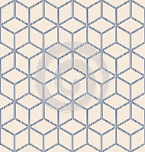 Seamless ornament mesh geometric pattern