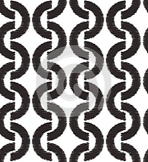 Seamless ornament mesh geometric pattern