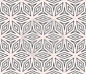 Seamless ornament pattern, thin lines background