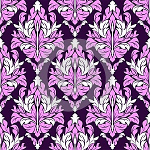 Seamless ornate floral Pattern.