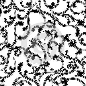 Seamless ornate texture