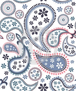 Seamless paisley pattern