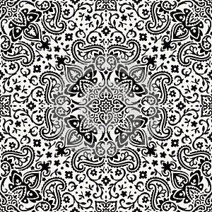 Seamless paisley pattern