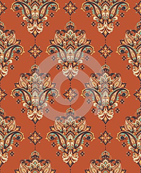 Seamless paisley pattern