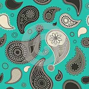 Seamless Paisley Pattern