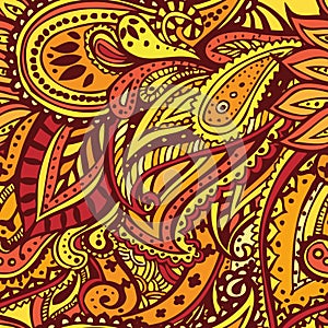 Seamless paisley pattern