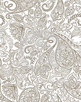 Seamless Paisley Pattern