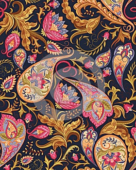 Seamless Paisley Pattern