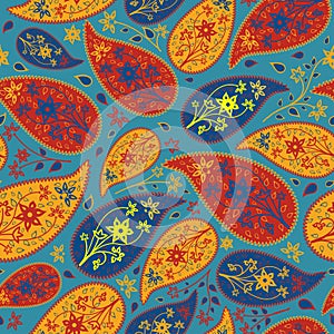 Seamless Paisley Pattern