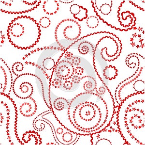 Seamless paisley pattern