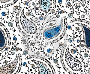 Seamless paisley pattern