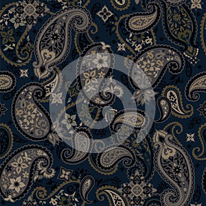 Seamless paisley pattern