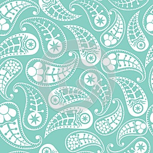 Seamless paisley texture