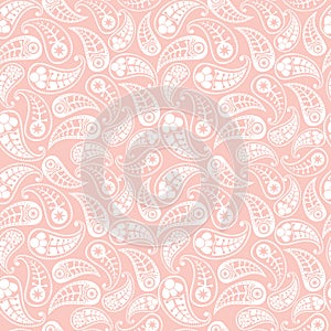 Seamless paisley texture
