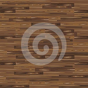 Seamless Parquet Flooring. Parquetry Texture. Floor Background. Vector Wood Pattern. Laminate with Planks for Your Interior Design photo