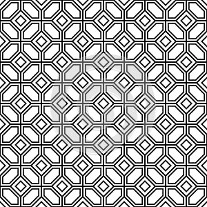 Seamless parquetry vector pattern background photo