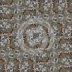 seamless patchwork pattern dark bark background photo manipulation