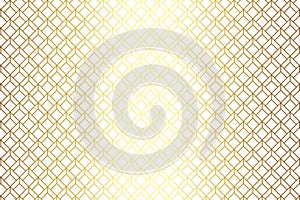 Vector Abstract Golden Gradient Geometric Squares Pattern Background