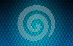 Vector Abstract Blue Gradient Background with Seamless Rhombuses and Triangles Pattern