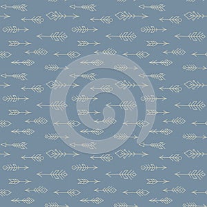 Seamless pattern with abstract ancient traditional ornament