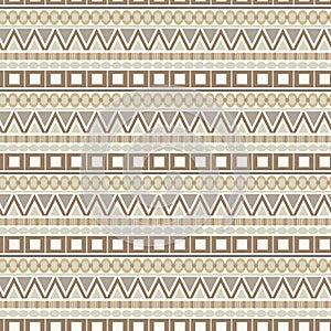 Seamless pattern with abstract ancient traditional ornament