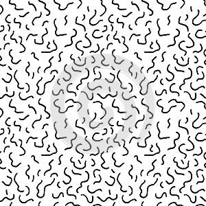 Seamless Pattern Abstract Hand Drawn Doodles