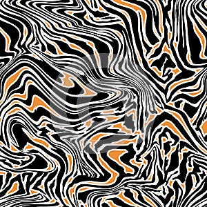 Seamless pattern animalistic print  zebra stripes design