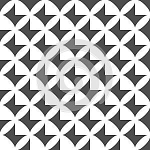 Seamless pattern of arbitrary geometric shapes. Background for banner, poster, screensaver, decoration, interior