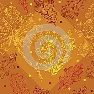 Seamless pattern autumn 10