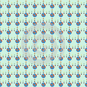 Seamless pattern background