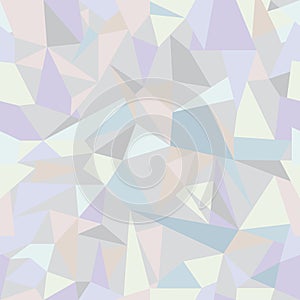Seamless pattern for the background, consisting of randomly arranged triangle
