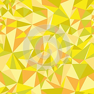 Seamless pattern for a background consisting of randomly arranged triangles