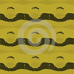 Seamless pattern background with multi-colored lines and circles.