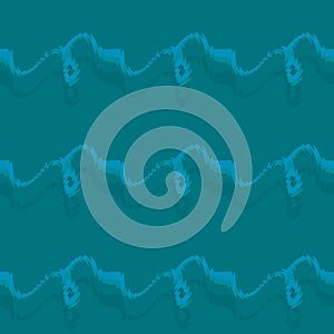 Seamless pattern background of multicolored lines with scribbler.