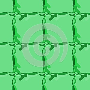 Seamless pattern background of multicolored lines with scribbler.