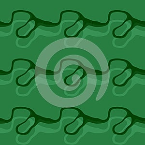 Seamless pattern background of multicolored lines with scribbler.