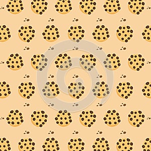 Seamless Pattern of Bisquit photo