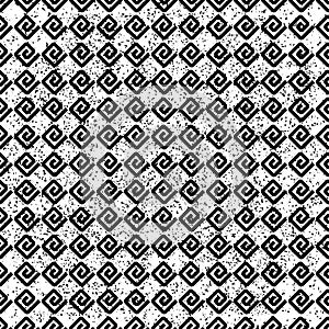 Seamless pattern with black E lettertexture 3 7759, modern stylish image.