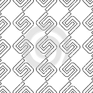 Seamless pattern with black outline S letter texture 3  8020, modern stylish image.
