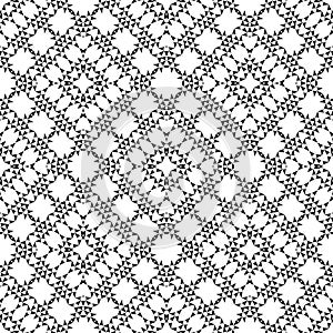 SEAMLESS PATTERN BLACK AND WHITE geometrical a atr