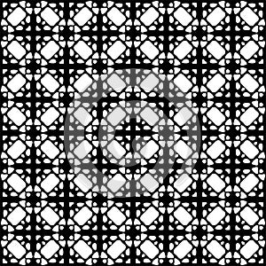 Seamless pattern black and white vector pattern