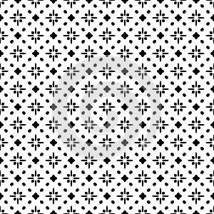 Seamless pattern black and white vector pattern