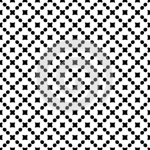 Seamless pattern black and white vector pattern