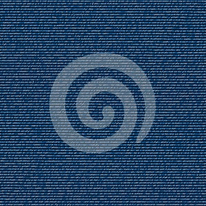 Vector seamless pattern of blue denim texture background