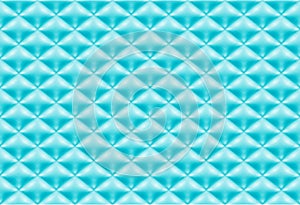 Seamless pattern blue quilted fabric