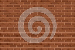 Seamless Pattern of Brown Brick Wall Texture