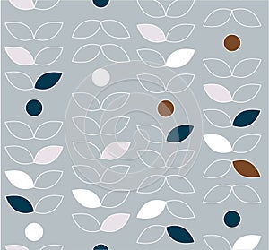 Web. seamless pattern in calm collors for natural life photo