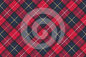 Seamless pattern check plaid fabric texture