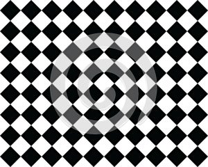 Seamless pattern of checkerboard