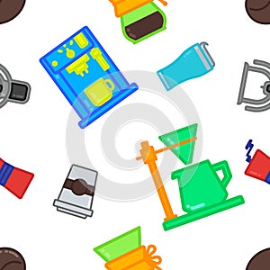 Seamless pattern Coffee Shop Vol.1